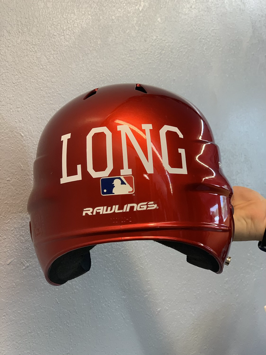 Custom - name on helmet