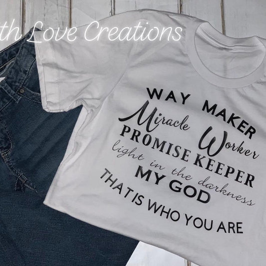 Way Maker Shirt White