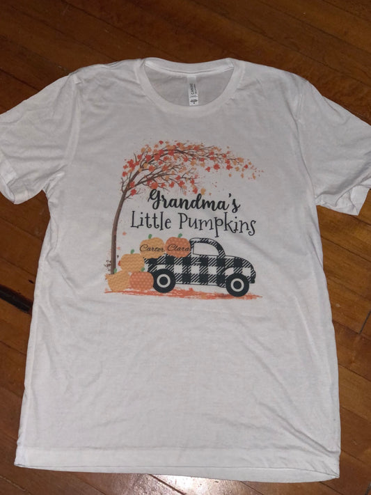 Personalize - Grandma’s little pumpkins