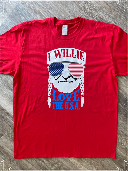 I Willie love the USA