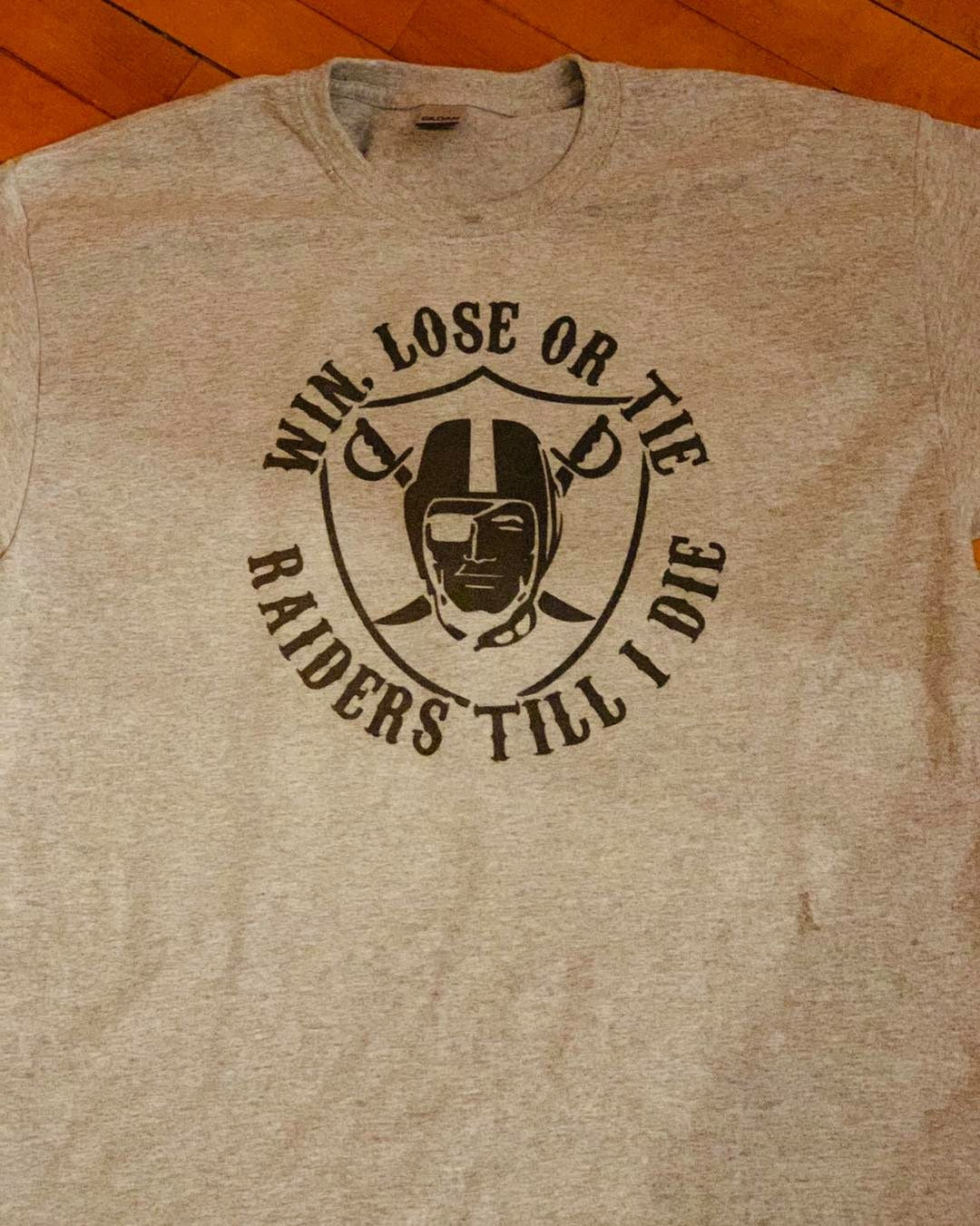 Raiders till I die Tee